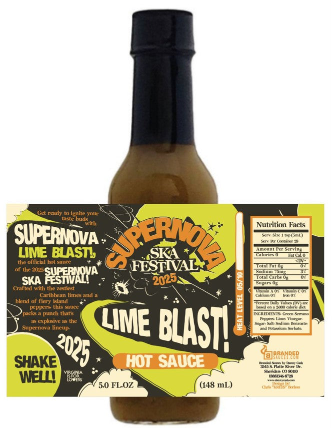 Lime Blast! - (Official Supernova Hot Sauce)