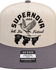 Supernova Great Heron Hat with Charcoal Bill