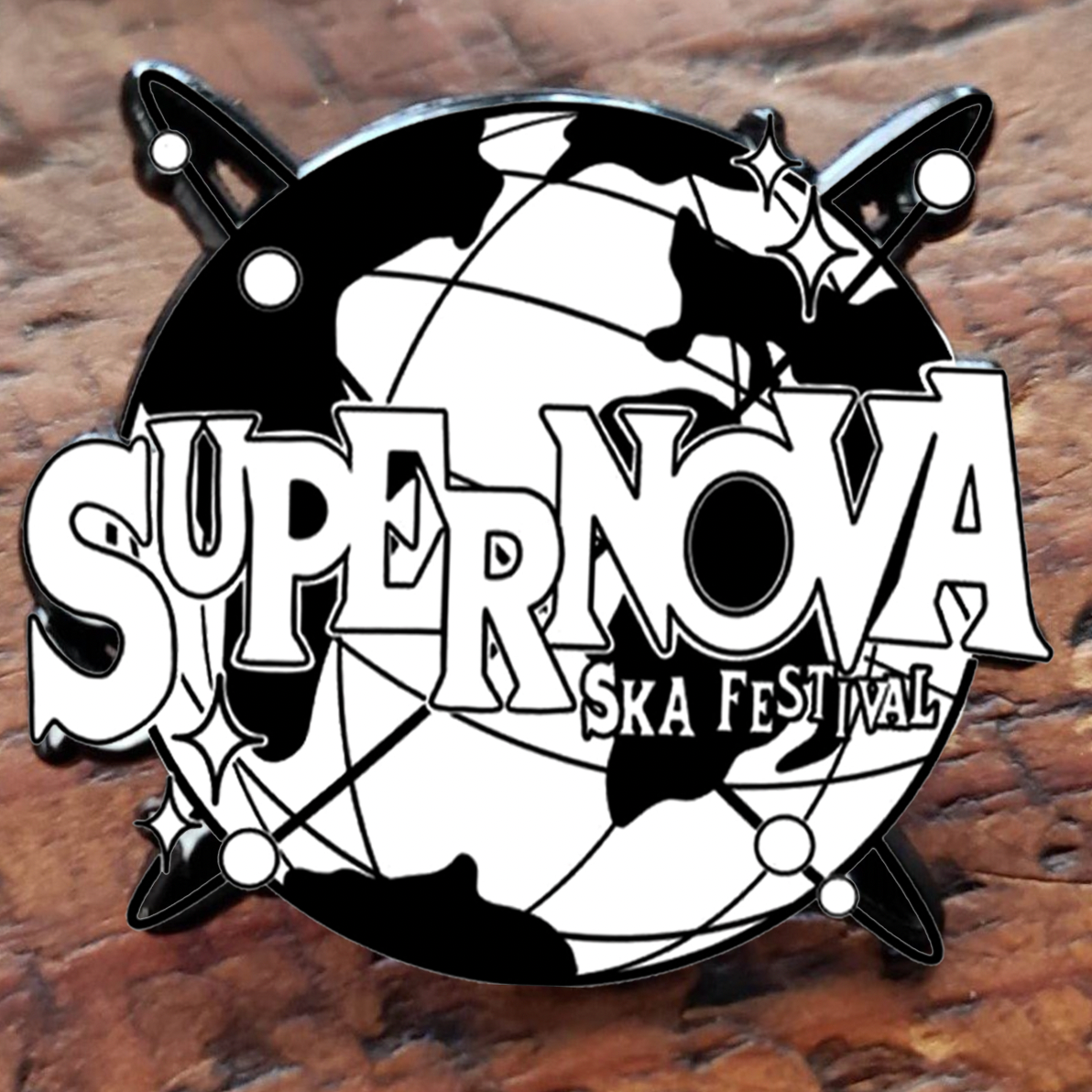 Supernova Ska Festival - 1.25&quot; Soft Enamel Pins