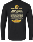 2025 Official Black Long Sleeve Line-Up Tee Shirt